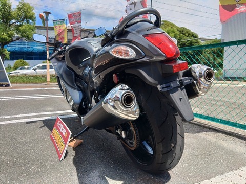 SUZUKI HAYABUSA ABS 2021年モデル リア