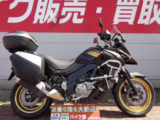 スズキ Vストローム650XT フルパニア 店頭展示中です!