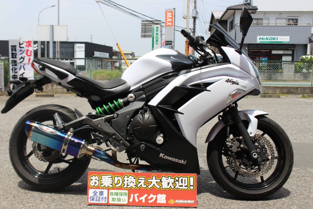 BEETフルエキ装備のカワサキ NINJA400のご紹介。 | 中古・新車バイクの販売・買取【バイク館SOX】