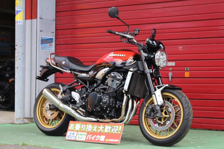 Z50周年記念モデル！火の玉カラーのカワサキ Z900RS 50th