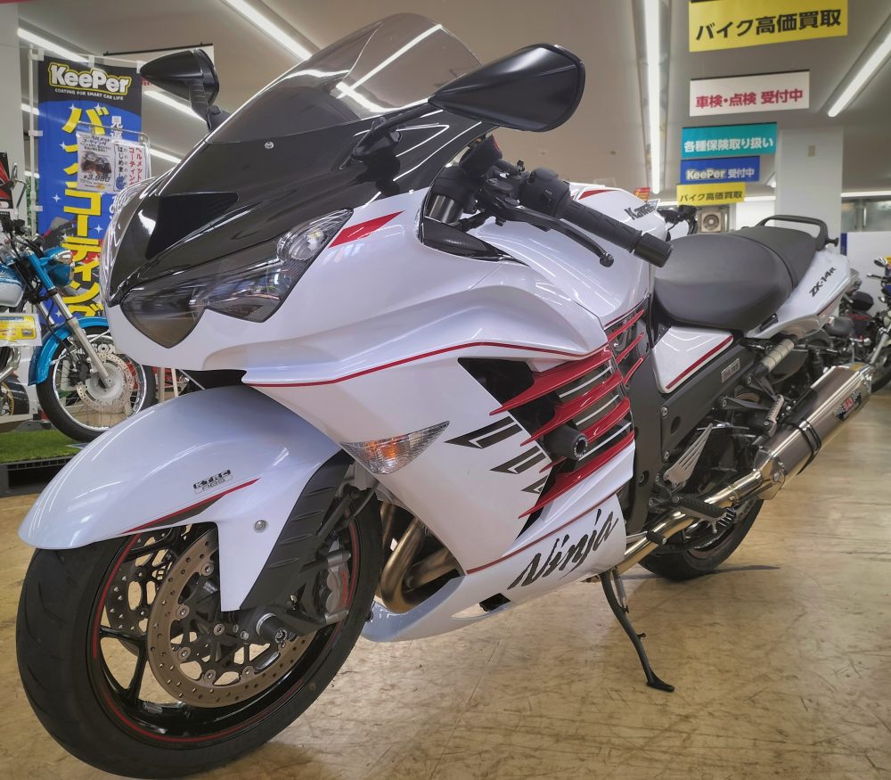 カワサキ ZZR1400 ZX-14R ニッシン リアキャリパー オーバーホール 