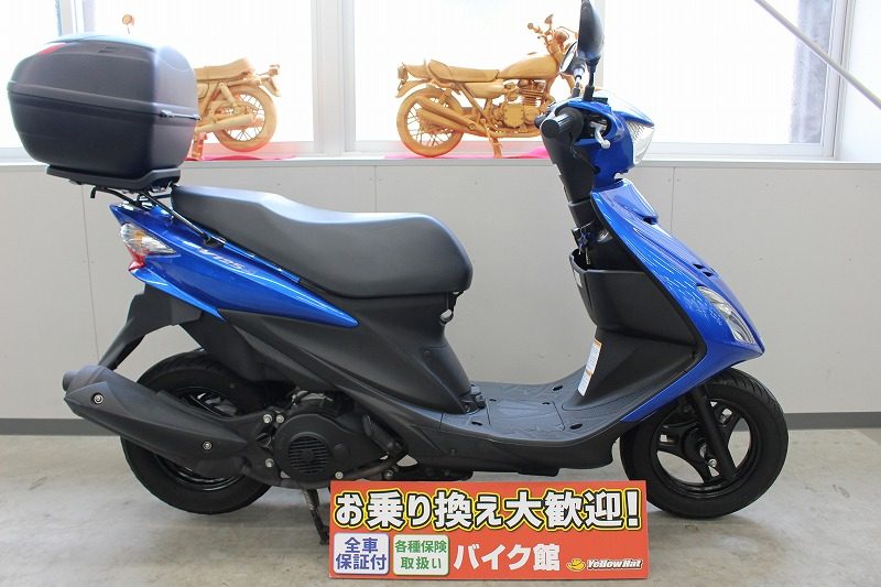 スズキ・アドレスＶ125/G/S 新品社外アクラポ風鏡面マフラーバイク