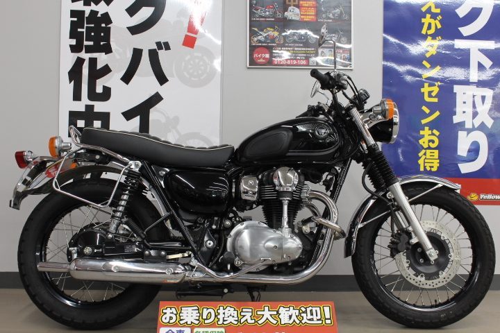 黒い皮を被ったW!Kawasaki W800♪ | 中古・新車バイクの販売・買取【バイク館SOX】