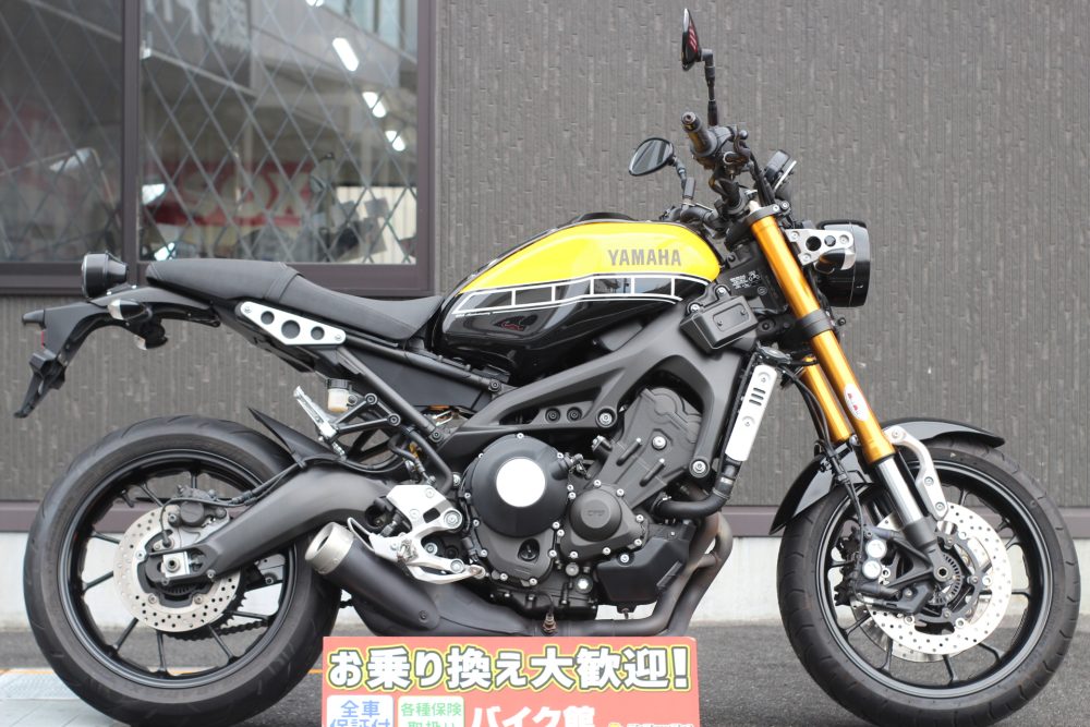 黄色いバイク★ヤマハXSR900限定カラー