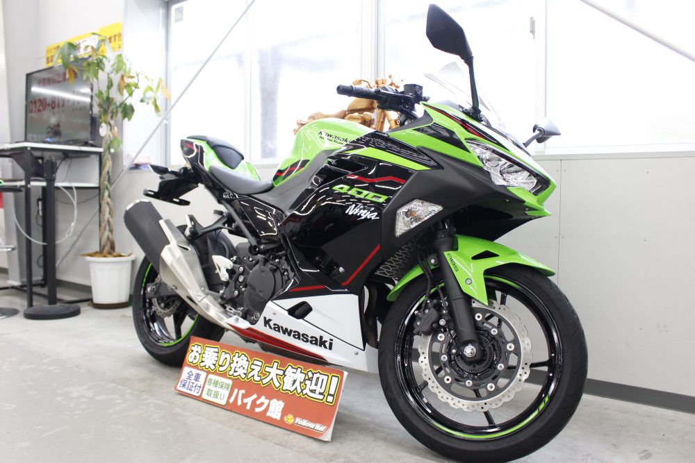 こだわりの2気筒【KAWASAKI Ninja400】 | 中古・新車バイクの販売・買取【バイク館SOX】