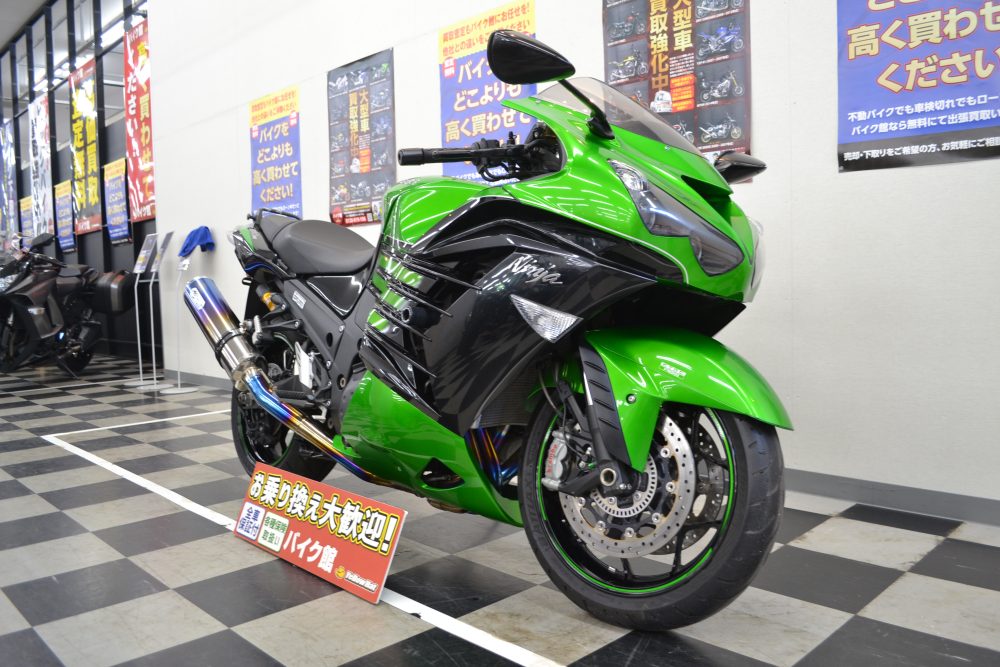 車両紹介】２００馬力のバッタバイク【カワサキZX-14R】 | 中古・新車 