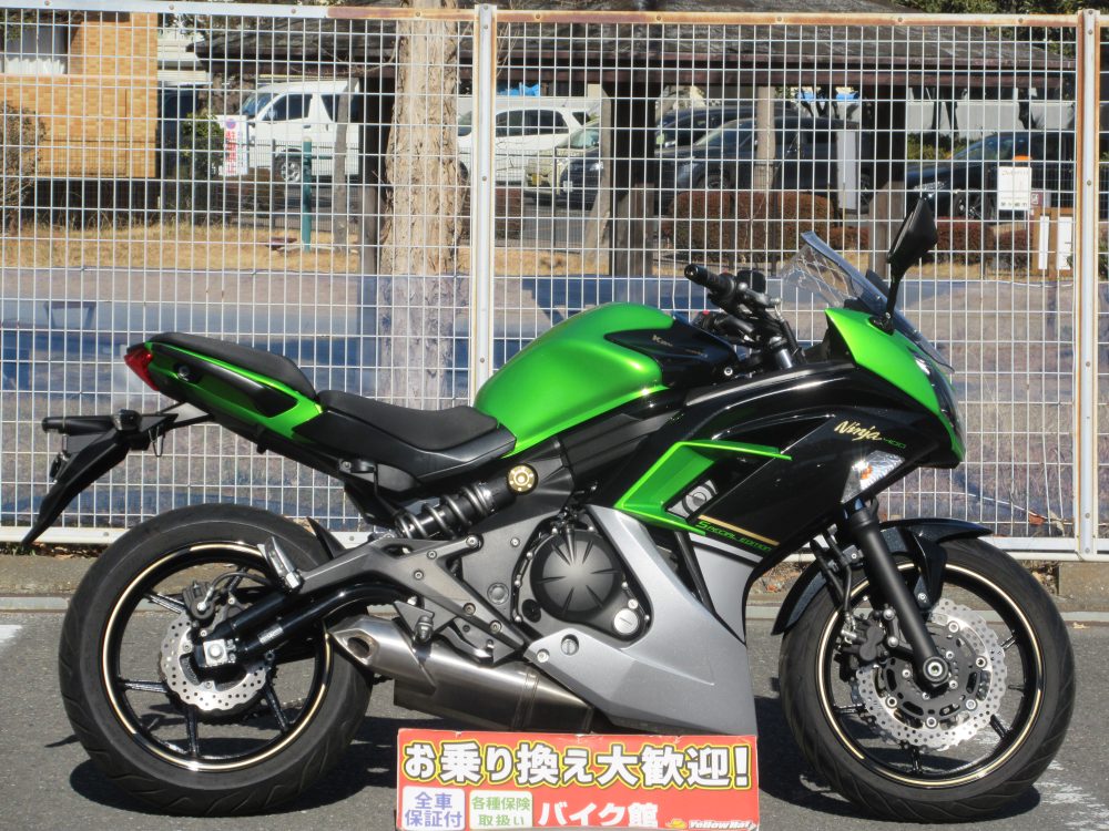 kawasaki ninja 400 緑
