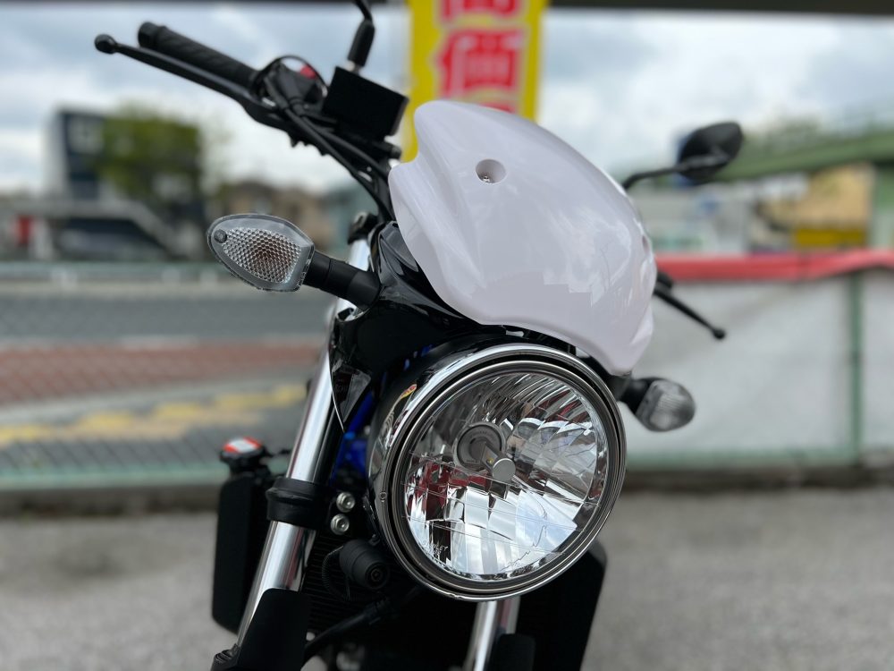 車両紹介【SUZUKI SV650（WRSマフラー/前後ドラレコ/ETC/グリップヒーター等）】 | 中古・新車バイクの販売・買取【バイク館SOX】