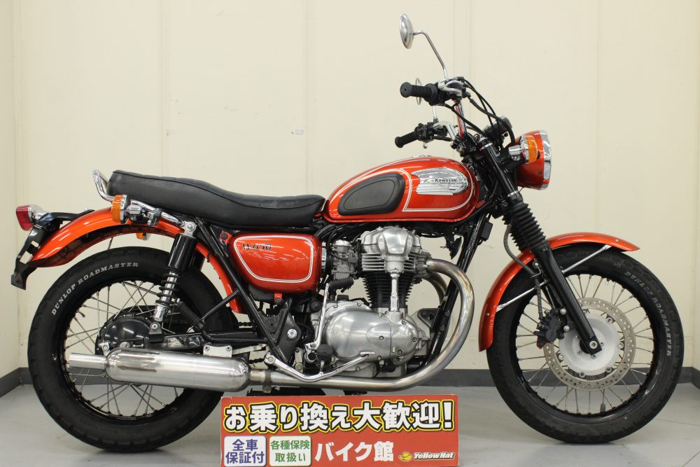 伝統のロードスター【KAWASAKI W650】