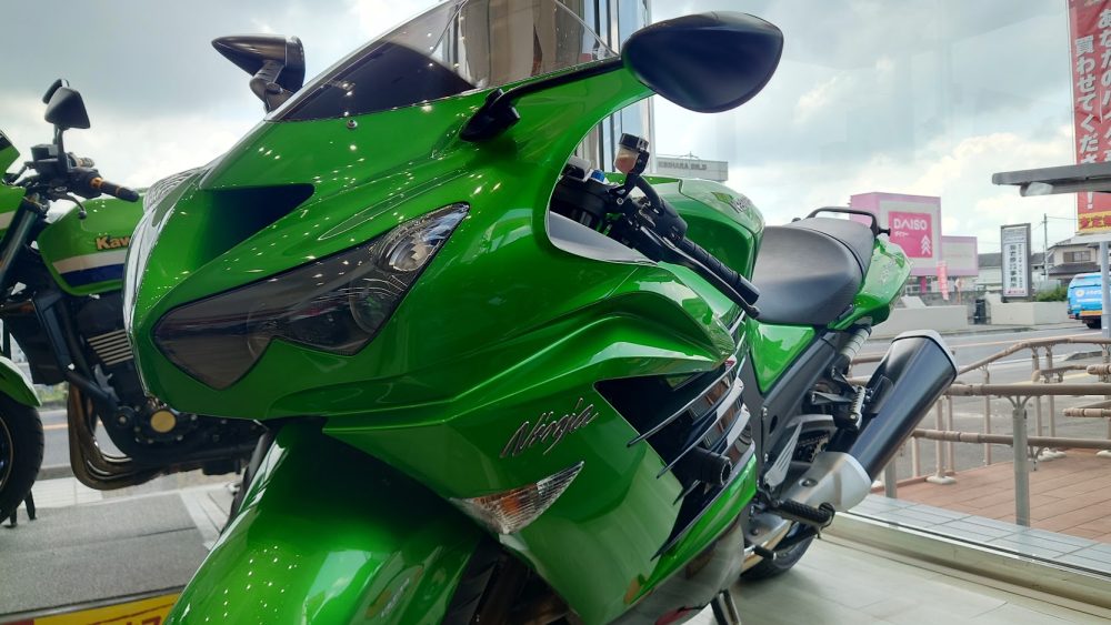 KAWASAKI　ZX-14R入荷しております！！～ツーリング情報という名の食い物屋情報もあるよ～