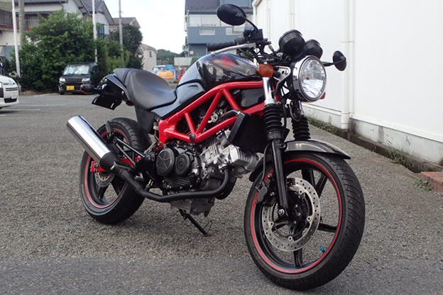 バイク館武蔵村山店 新入荷情報！セパハン！［ホンダ VTR250］ | 中古・新車バイクの販売・買取【バイク館SOX】