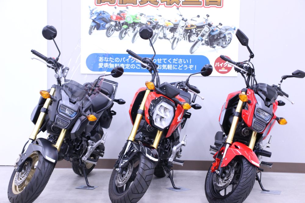 125ccMTモデル入荷しました！(ホンダ GROM)