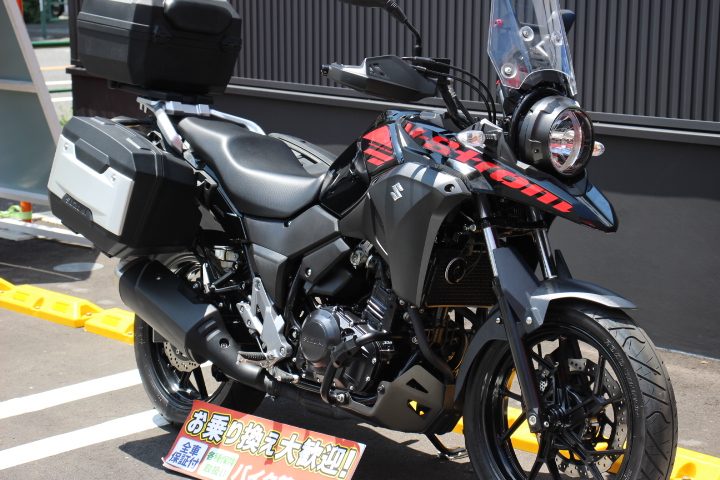 総額17万円相当のオプションパーツ装備！【スズキ  V-Strom250】