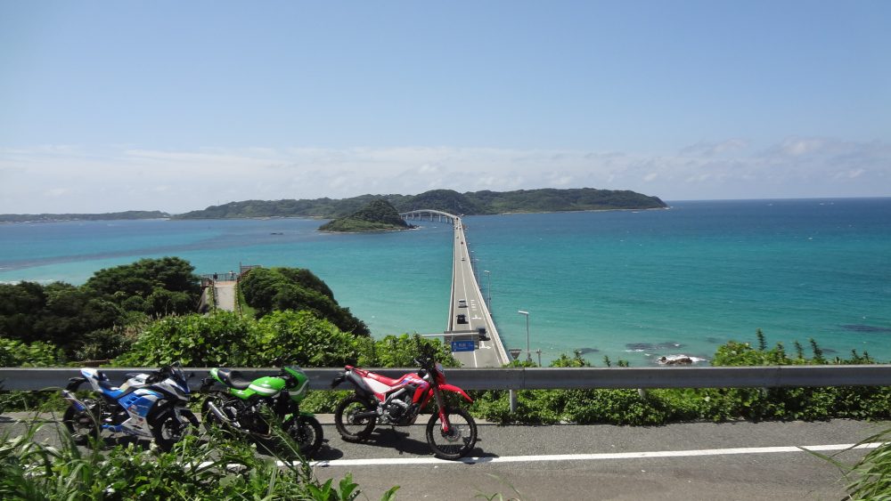 Z900RSと角島と２りんかん祭り