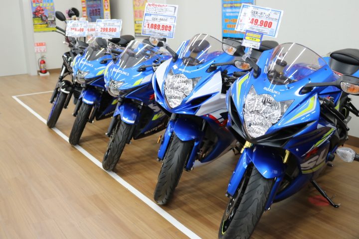 車両紹介！（スズキ GSX-R750）