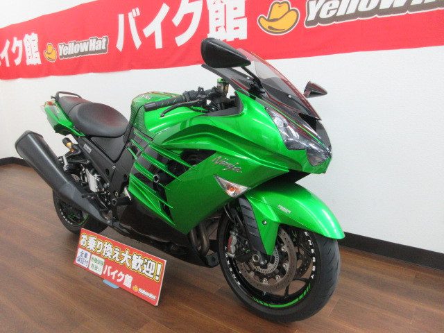 ZX-14R　ﾊｲｸﾞﾚｰﾄﾞ　ライムグリーン　11517キロ　2017年モデル