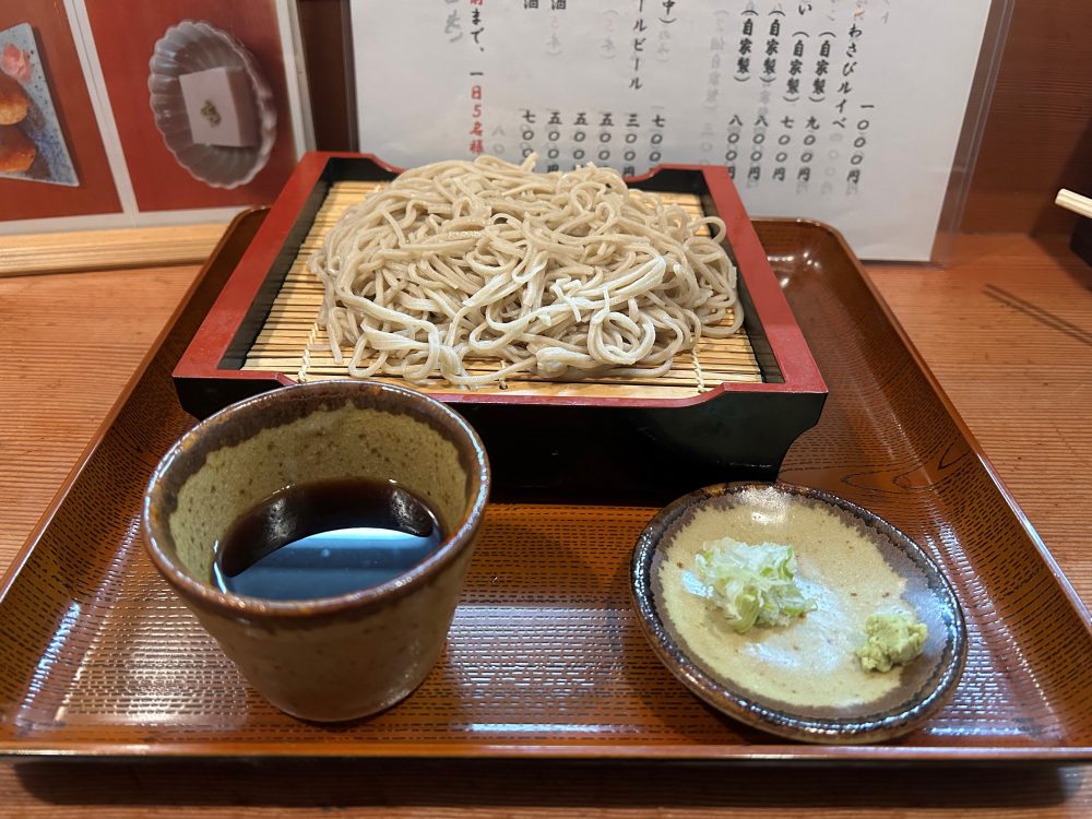 新そばを食べに長野県へ