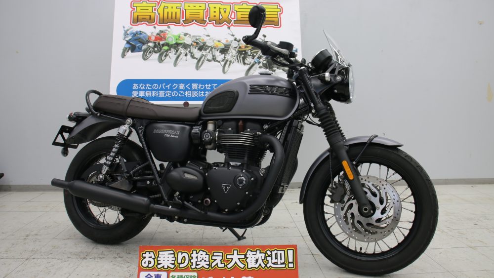 トライアンフ　BONNEVILLE T120　BLACK　のご紹介