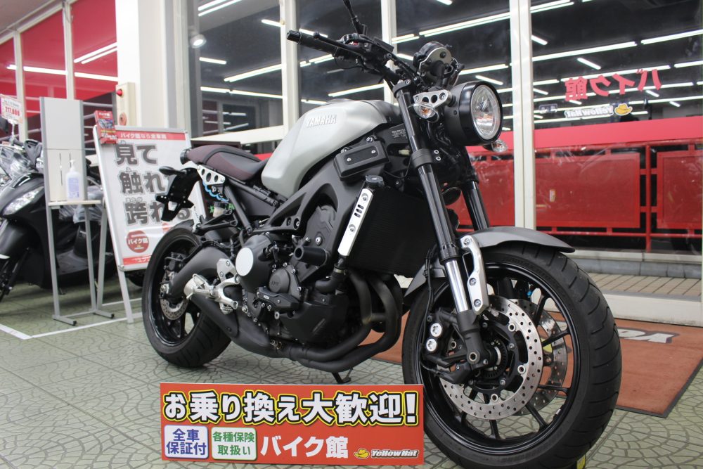 バイク館船橋習志野店　本日のおすすめ車！！ヤマハ　2016モデル　XSR900 ETC,グリップヒ－タ－,エンジンスライダ－,USB電源付のおすすめ車！！