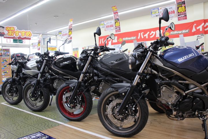 SUZUKISV650・ＳＶ６５０Ｘ