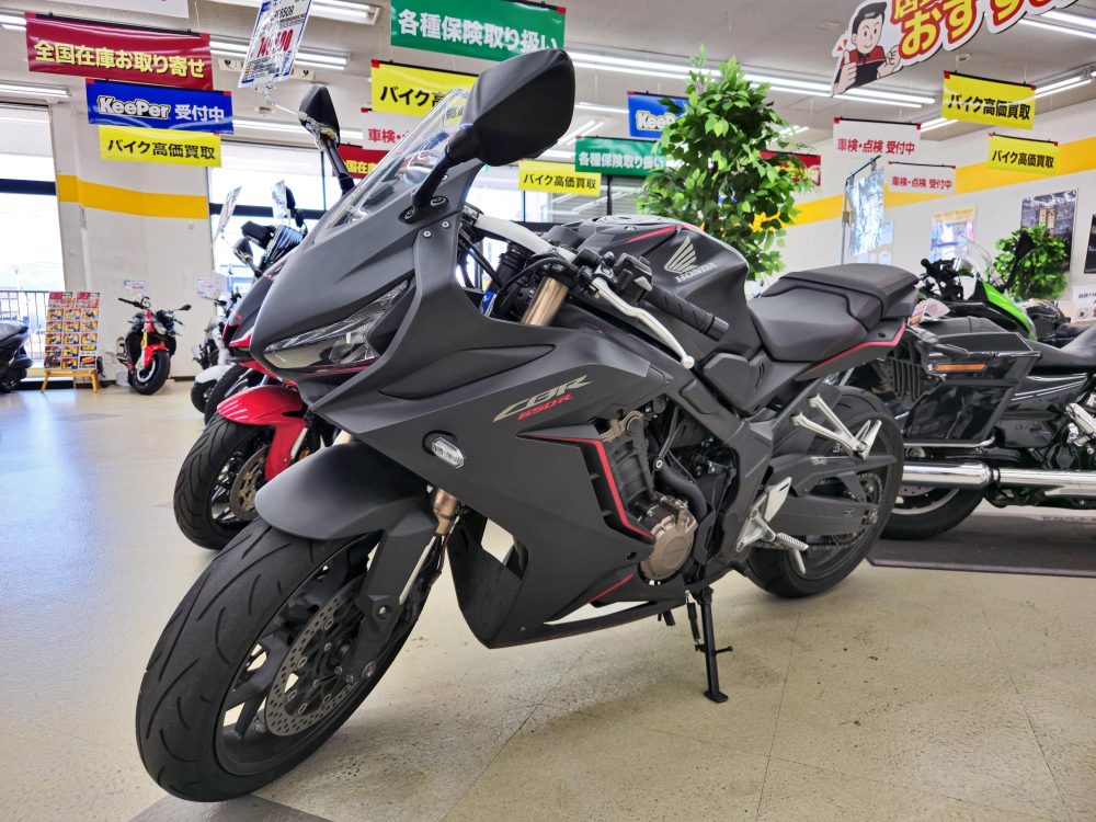 バイク館奈良店在庫車両紹介　HONDA　CBR650R　