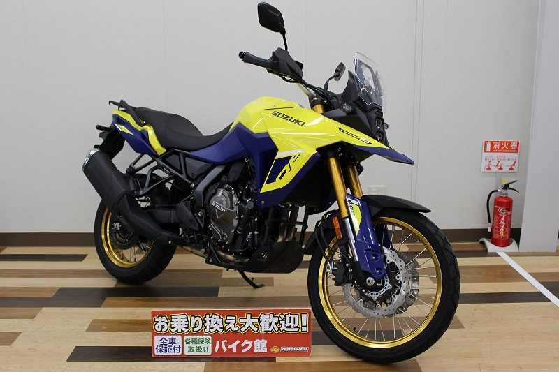 スズキ V-strom800と年末年始休業のご案内