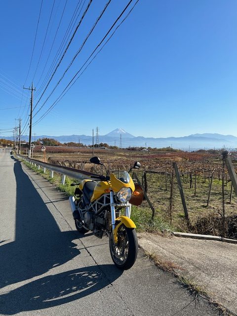 冬の富士山