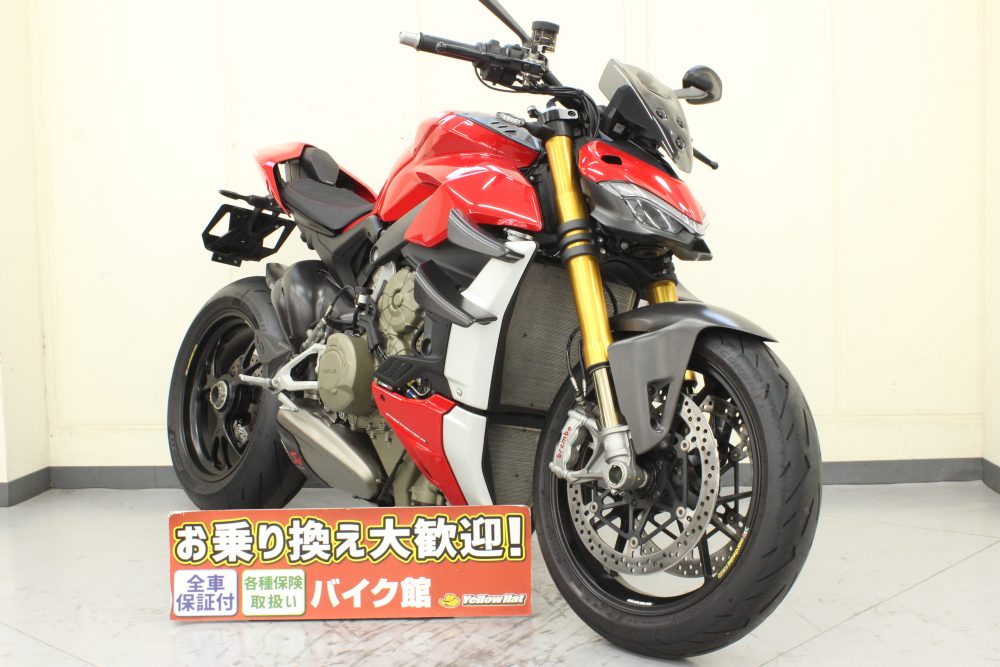 また刺激的な１台が入庫しました　Ducati Street Fighter V4 S