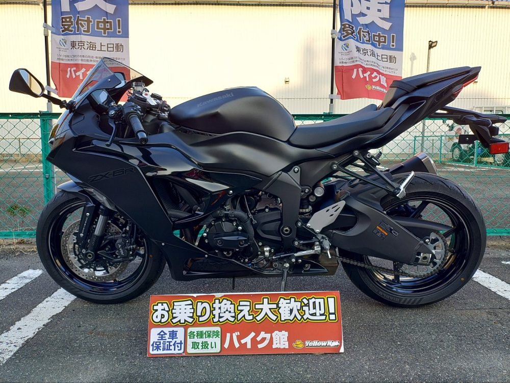 カワサキ　ニンジャＺＸ－６Ｒ横