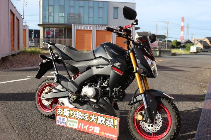 カワサキの通勤快速入荷しました。Z125 PRO如何でしょうか