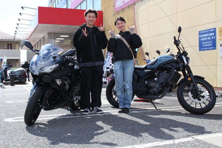 バイク館宇都宮店納車 ホンダ　CL250　カワサキNINJA250