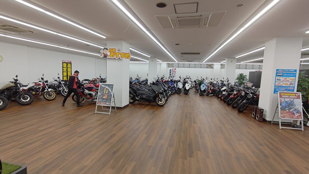 バイク館練馬店☆改装工事完了しました☆