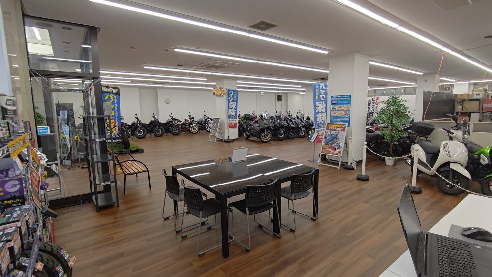 バイク館練馬店☆改装工事完了しました☆