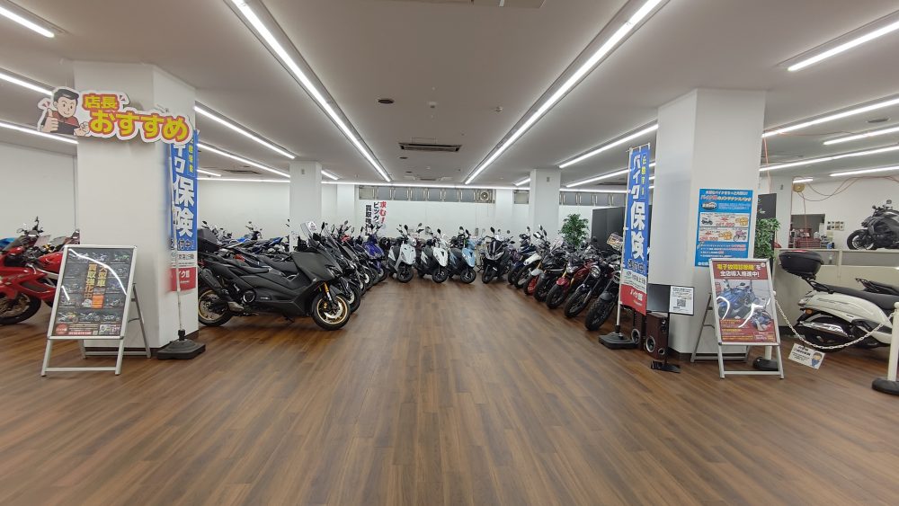 バイク館練馬店☆改装工事完了しました報告☆とお知らせ☆