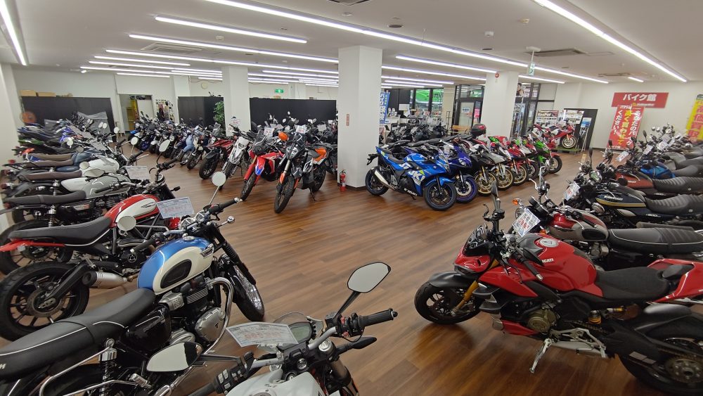 バイク館練馬店☆改装工事完了しました☆