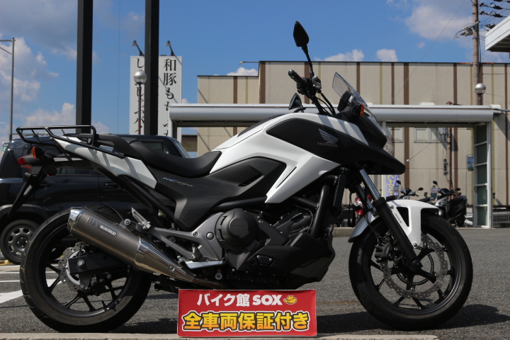 ホンダ Nc750x Dct Abs リアキャリア装備の詳細 中古 新車バイクの販売 バイク館sox