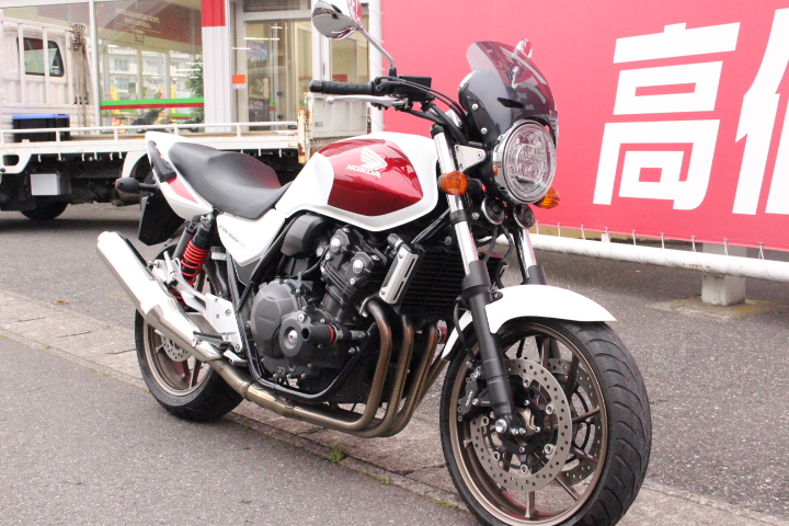 Cb400 Super Four Abs スーパーフォア 18年モデル の詳細 中古バイクならバイク館へ 全車保証付き 高価買取り