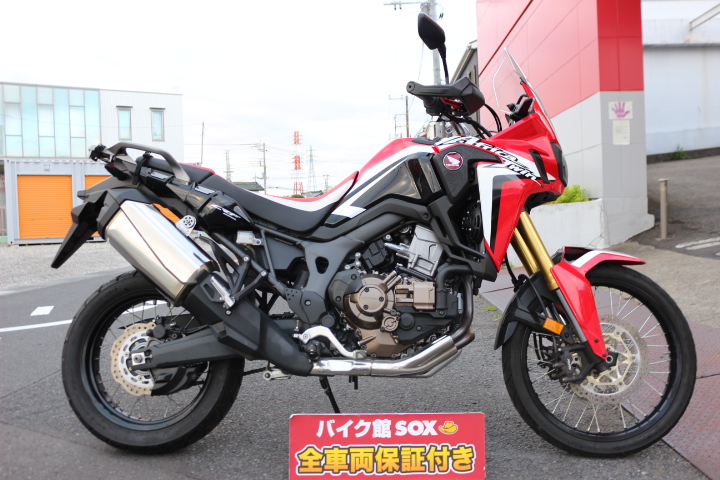 Crf1000l Africa Twin Dct アフリカツイン ２０１６年モデル ノーマル車の詳細 中古 新車バイクの販売 バイク館sox