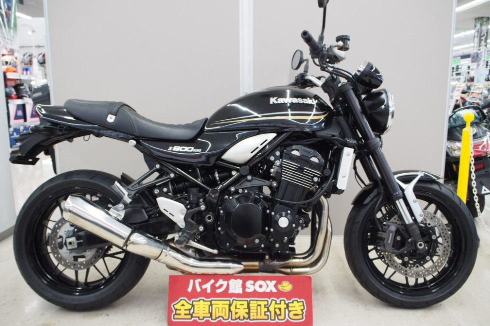 新到着 唯一無二カワサキZ900RS純正ノーマルマフラー改良送料込み美品