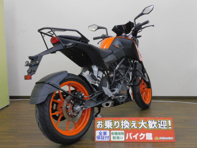 KTM DUKE125（デューク） リアキャリアの詳細 | 中古・新車バイクの