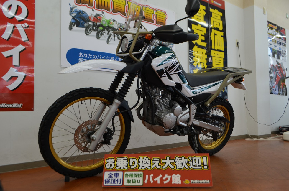 ヤマハ SEROW 250（セロー） アドベンチャースクリーン、リアキャリア