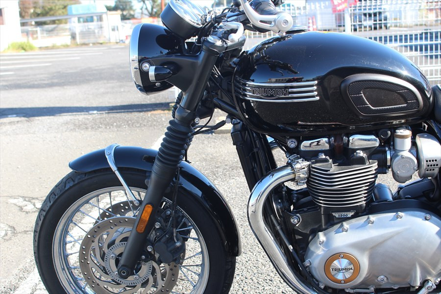 トライアンフ BONNEVILLE T120（ボンネビル） バーエンドミラー