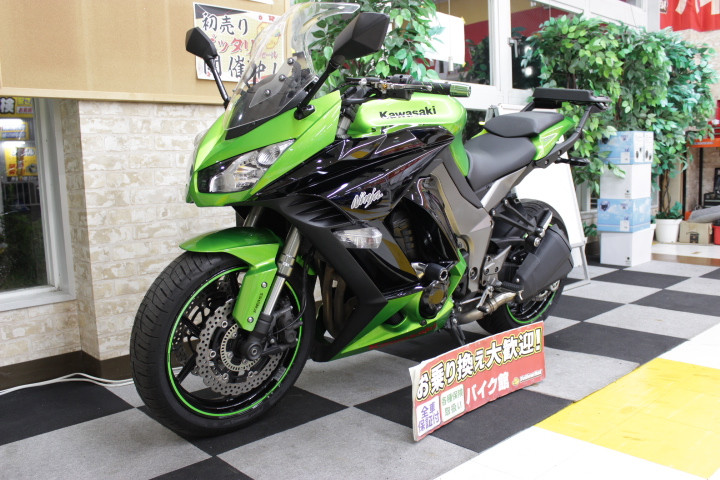 新品正規カワサキ Ninja1000 ABS 2012ｙ東南アジア仕様 距離：29,298km ETC・アクラポサイレンサー・スクリーン「ロナジャパン」 751cc以上