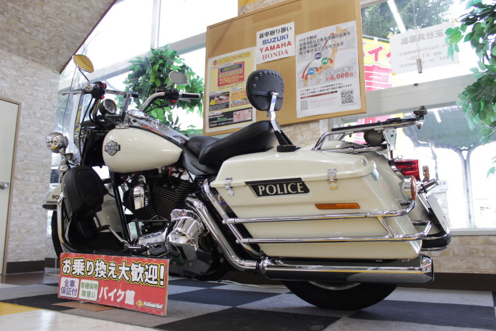 ハーレーダビッドソン FLHPE Road king Police（FLHPE ロードキングポリス） 希少モデル入荷！の詳細 |  中古・新車バイクの販売・買取【バイク館SOX】