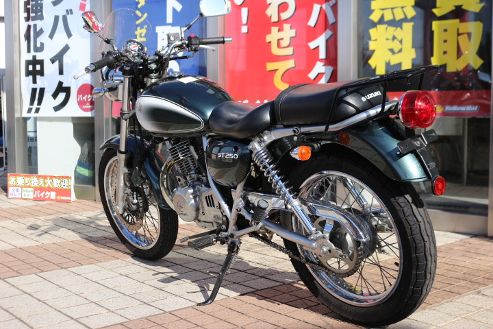 スズキ ST250 E-type 2009年モデル スクリーン・リアキャリアの詳細 | 中古・新車バイクの販売・買取【バイク館SOX】