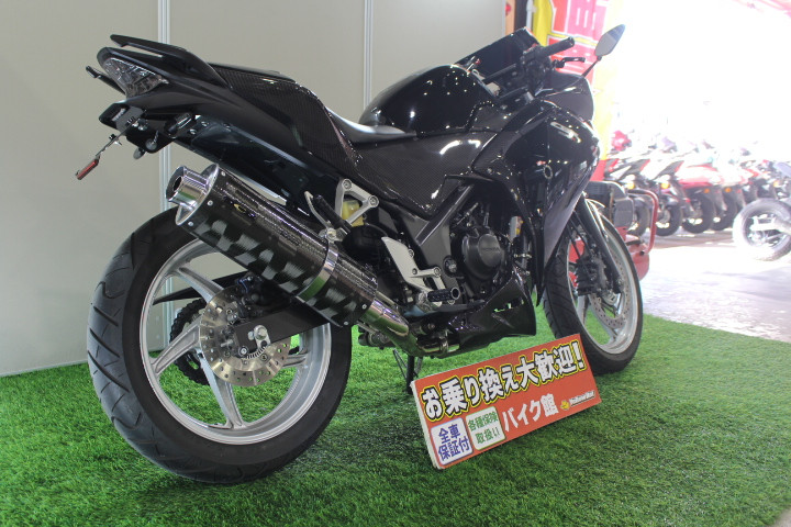 ホンダ CBR250R ABS 低走行、各種カーボン調外装、他カスタム多数の詳細 | 中古・新車バイクの販売・買取【バイク館SOX】