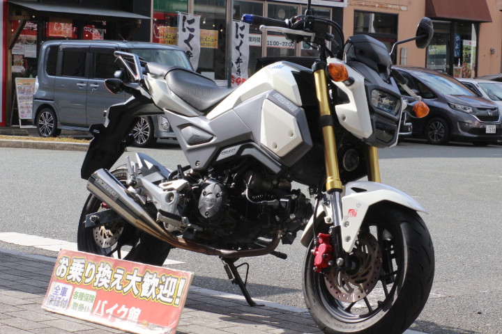 ホンダ GROM（グロム） 2014年モデル ＪＣ６１型 ローハンドルカスタム エンジン好調です！！の詳細 |  中古・新車バイクの販売・買取【バイク館SOX】