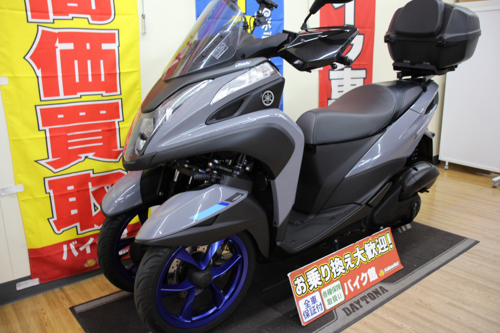 ヤマハ TRICITY 155（トリシティ） ワンオーナー Rボックス ETC ナックルガード スマホホルダーの詳細 |  中古・新車バイクの販売・買取【バイク館SOX】