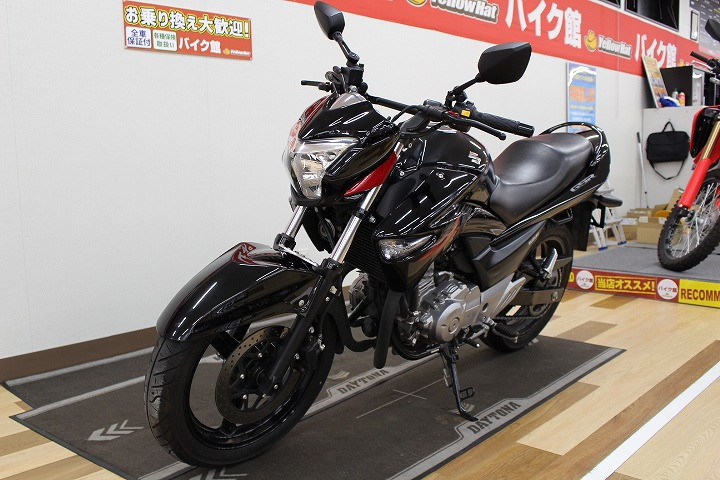 スズキ GSR250 【2015年モデル】ETC ヨシムラマフラー 社外レバー、ミラー LEDヘッドライト等の詳細 | 中古・新車バイクの販売・買取【 バイク館SOX】