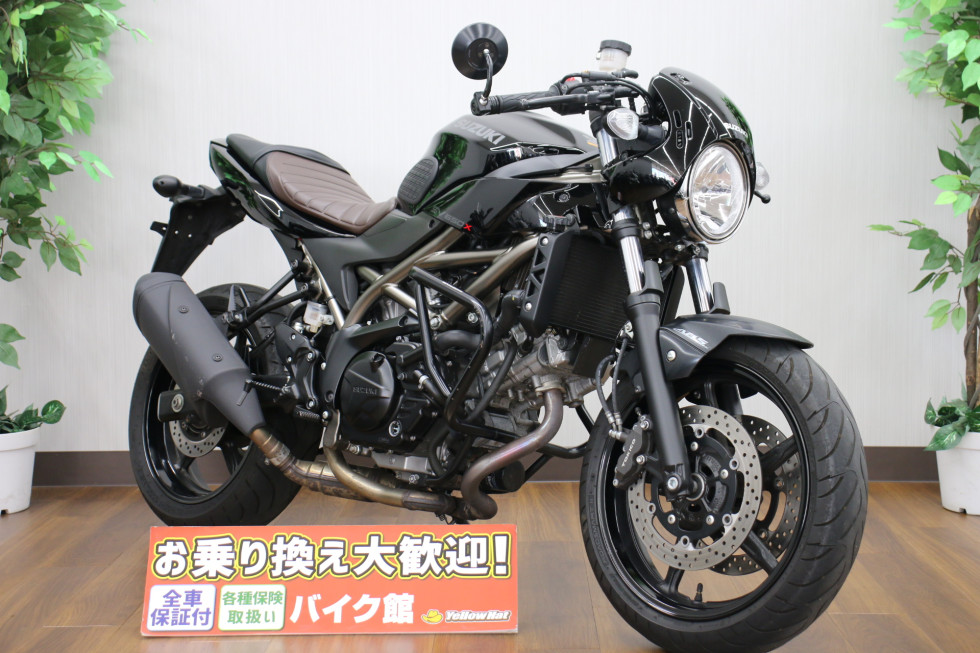 スズキ SV650X ETC/USB1ポート/ナポレオンミラー/ヘプコ&ベッカー エンジンガードの詳細 |  中古・新車バイクの販売・買取【バイク館SOX】